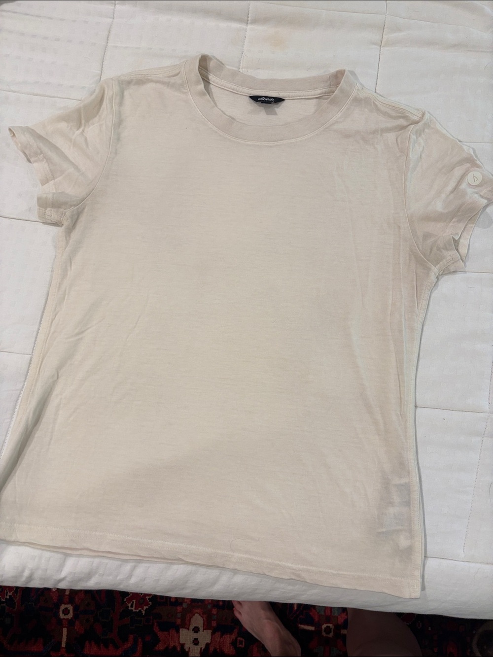 Allbirds sheer cotton tee